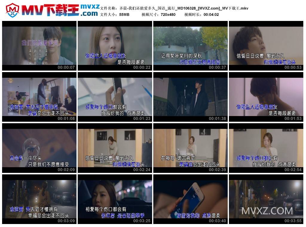 齐晨-我们还能爱多久_国语_流行_MD106328